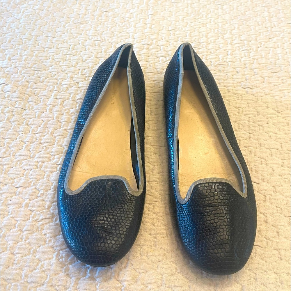 Cole Haan Snakeskin Embossed Women's Flats